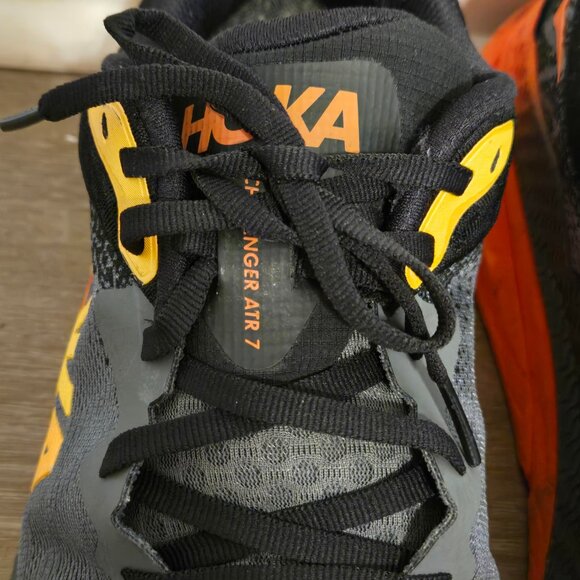 Hoka Challenger ATR 7 Men's Size 11 D Running Shoes Castlerock Flame Sneakers - Picture 6 of 10